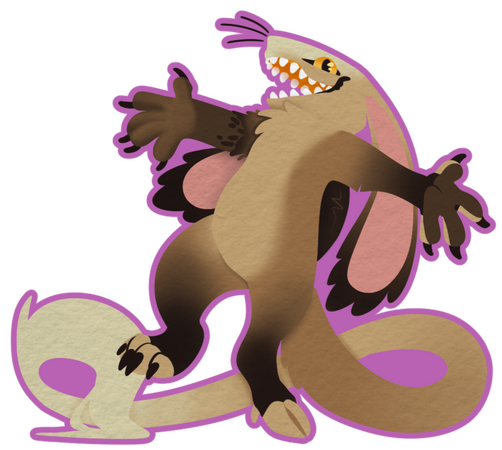 Chibi w/paper overlay